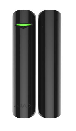 Ajax DOORPROTECT-BLACK DoorProtect beltéri nyitásérzékelő, vezeték nélküli, fekete