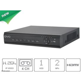 DVC DRN-3404R 4 csatornás hálózati rögzítő