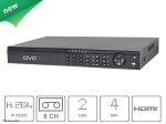 DVC DRN-3508R 8 csatornás hálózati rögzítő