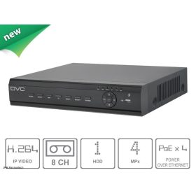 DVC DRN-3508RP 8 csatornás hálózati rögzítő