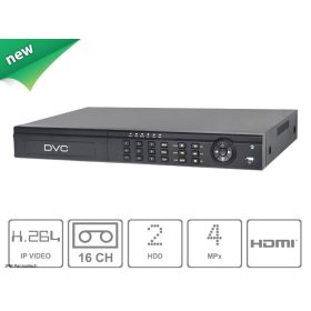 DVC DRN-3516R 16 csatornás hálózati rögzítő
