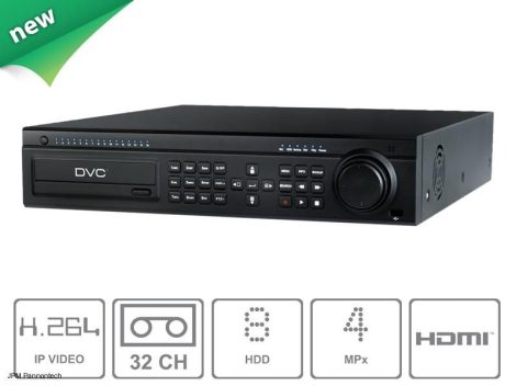 DVC DRN-3532RZ 32 csatornás hálózati rögzítő
