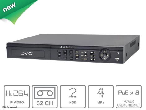 DVC DRN-3732RP 32 csatornás hálózati rögzítő