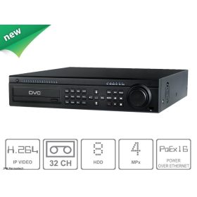 DVC DRN-3732RZP 32 csatornás hálózati rögzítő