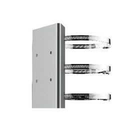   Hikvision DS-1673ZJ-P Oszlopkonzol, csőkamerákhoz és fali tartókhoz, 67-127 mm átmérőhöz, vízszintesen telepíthető
