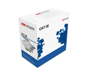 Hikvision DS-1LN5E-E/E UTP fali kábel, cat5e, 305 fm, dobozos kiszerelés, 0,45 mm rézmag