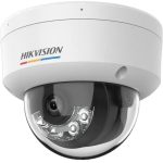   Hikvision DS-2CD1127G2H-LIUF (2.8mm) 2 MP fix ColorVu IP dómkamera, IR/láthatófény, beépített mikrofon