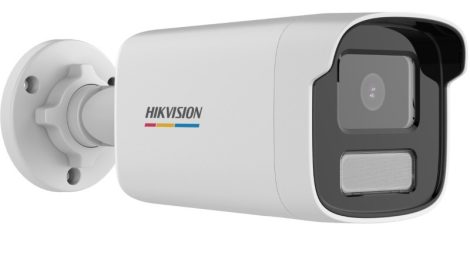 Hikvision DS-2CD1T47G0-LUF (4mm)(C) 4 MP WDR fix ColorVu IP csőkamera, láthatófény, beépített mikrofon
