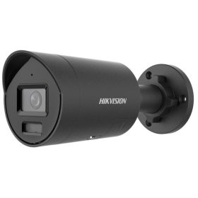   Hikvision DS-2CD2047G2H-LIU/SL-B(2.8)(eF 4 MP WDR fix ColorVu IP csőkamera, IR/láthatófény, beépített mikrofon, fény- és hangriasztás, fekete