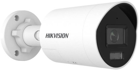 Hikvision DS-2CD2047G3-LI2UY/SRB (2.8mm) 4 MP WDR fix ColorVu IP csőkamera, IR/láthatófény, beépített mikrofon, fény- és hangriasztás,NEMA 4X