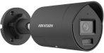   Hikvision DS-2CD2067G2H-LIU/SL-B(2.8)/eF 6 MP WDR fix ColorVu IP csőkamera, IR/láthatófény, beépített mikrofon, fény- és hangriasztás, fekete