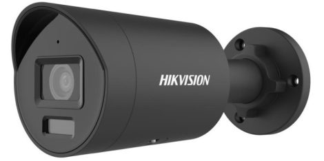 Hikvision DS-2CD2087G2H-LIU-B(2.8mm)(eF) 8 MP WDR fix ColorVu IP csőkamera, IR/láthatófény, beépített mikrofon, fekete