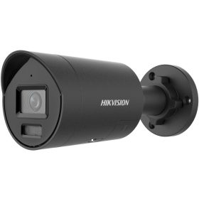   Hikvision DS-2CD2087G2H-LIU/SL-B (2.8mm) 8 MP WDR fix ColorVu IP csőkamera, IR/láthatófény, beépített mikrofon, fény- és hangriasztás, fekete