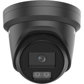   Hikvision DS-2CD23123G2-LI2UY-B (2.8mm) 12 MP WDR fix AcuSense IP turret kamera, IR/láthatófény, beépített mikrofon, NEMA 4X, fekete
