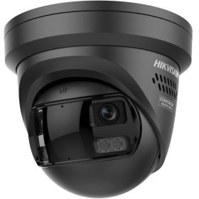   Hikvision DS-2CD23167G3P-LIS2UY/SL-B(180 16 MP fix ColorVu AcuSense IP panoráma turret kamera, IR/láthatófény, fény- és hangriasztás, fekete