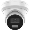 Hikvision DS-2CD2343G2-LI2U (2.8mm) 4 MP AcuSense WDR fix IP turret kamera, IR/láthatófény, beépített mikrofon