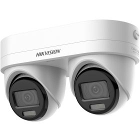   Hikvision DS-2CD2343G2D-LIZ2UY/SL(2.8/4m 4 MP AcuSense IP dual-lens turret kamera,IR/láthatófény,beépített mikrofon,fény-/hangriasztás,NEMA4X