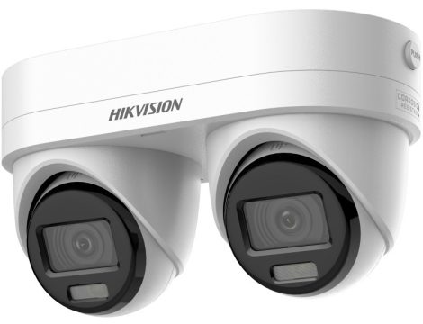 Hikvision DS-2CD2343G2D-LIZ2UY/SL(2.8/4m 4 MP AcuSense IP dual-lens turret kamera,IR/láthatófény,beépített mikrofon,fény-/hangriasztás,NEMA4X