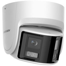   Hikvision DS-2CD2366G2P-ISU/SL(2.8mm)(C) 6 MP AcuSense fix IP panoráma turret kamera, beépített mikrofon, fény-/hangriasztás, riasztás I/O