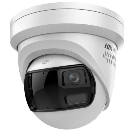 Hikvision DS-2CD2383G2P-LISU/SL(180) 8 MP WDR panoráma IP turret kamera, IR/láthatófény, fény- és hangriasztás, beépített mikrofon