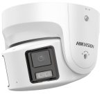   Hikvision DS-2CD2387G2P-LSU/SL(4mm)(C) 8 MP fix ColorVu AcuSense IP panoráma turret kamera, láthatófény, fény- és hangriasztás