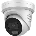   Hikvision DS-2CD2387G3-LIS2UY/SL (4mm) 8 MP fix ColorVu IP turret kamera,IR/láthatófény,fény-és hangriasztás,hang I/O,riasztás I/O, NEMA 4X