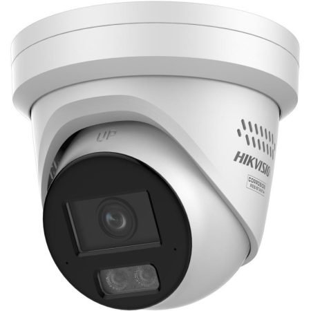 Hikvision DS-2CD2387G3-LIS2UY/SL (4mm) 8 MP fix ColorVu IP turret kamera,IR/láthatófény,fény-és hangriasztás,hang I/O,riasztás I/O, NEMA 4X