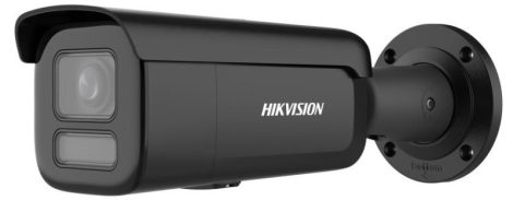 Hikvision DS-2CD2647G2HT-LIZS-B(2.8-12) 4 MP ColorVu WDR motoros IP csőkamera, IR/láthatófény, hang I/O, riasztás I/O, fekete