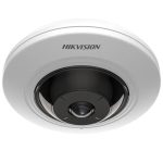  Hikvision DS-2CD2955G0-ISU (1.05mm) 5 MP WDR mini IR IP fisheye kamera 180° látószöggel, hang I/O, riasztás I/O