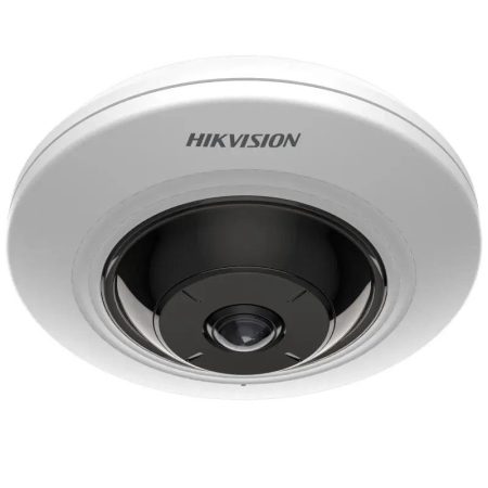 Hikvision DS-2CD2955G0-ISU (1.05mm) 5 MP WDR mini IR IP fisheye kamera 180° látószöggel, hang I/O, riasztás I/O