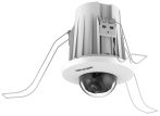   Hikvision DS-2CD2E23G2-U (2.8mm) 2 MP AcuSense WDR fix IP mini dómkamera, mikrofon, mennyezetbe süllyeszthető