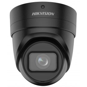   Hikvision DS-2CD2H66G2-IZS-B (2.8-12)(C) 6 MP AcuSense WDR motoros zoom EXIR IP turret kamera, hang I/O, riasztás I/O, fekete