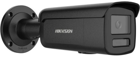 Hikvision DS-2CD2T123G2-2LI2UY-B (2.8mm) 12 MP AcuSense WDR fix IP csőkamera, IR/láthatófény, beépített mikrofon, NEMA 4X, fekete