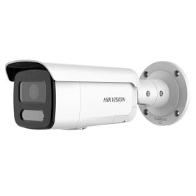   Hikvision DS-2CD2T47G2H-LISU/SL(2.8)(eF) 4 MP WDR fix ColorVu IP csőkamera, IR/láthatófény, fény- és hangriasztás, beépített mikrofon