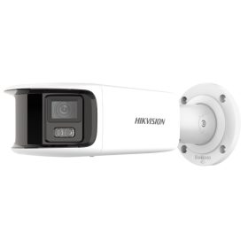   Hikvision DS-2CD2T87G2P-LSU/SL(4mm)(C) 8 MP fix ColorVu AcuSense IP panoráma csőkamera, láthatófény, fény- és hangriasztás