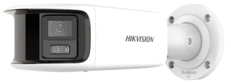 Hikvision DS-2CD2T87G2P-LSU/SL(4mm)(C) 8 MP fix ColorVu AcuSense IP panoráma csőkamera, láthatófény, fény- és hangriasztás