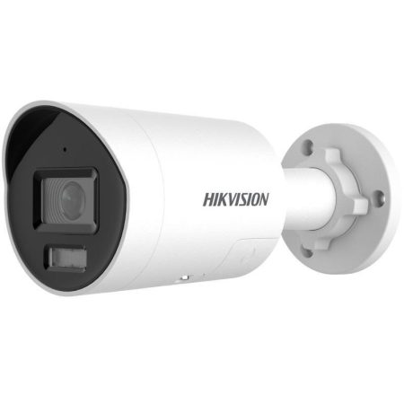 Hikvision DS-2CD3087G3-LIUY/SL (2.8mm) 8 MP WDR fix csőkamera, IR/láthatófény, beépített mikrofon, fény- és hangriasztás, NEMA 4X