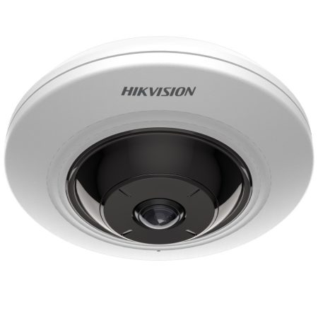 Hikvision DS-2CD3956G2-ISU (1.05mm) 5 MP AcuSense WDR mini IR IP panorámakamera 180° látószöggel, hang I/O, riasztás I/O