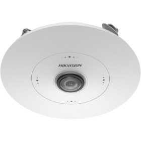   Hikvision DS-2CD6365G1-S/RC (1.16mm) 6 MP 360° IP fisheye kamera, hang és riasztás be- és kimenet, beépített mikrofon