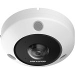   Hikvision DS-2CD63C5G1-IVS (1.29mm) 12 MP 360° vandálb. IR Smart IP fisheye kamera, hang I/O, riaszás I/O, mikrofon/hangsz., ImmerVision