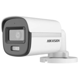   Hikvision DS-2CE10DF0T-LFS (2.8mm) 2 MP ColorVu fix THD csőkamera, IR/láthatófény, TVI/AHD/CVI/CVBS kimenet, beépített mikrofon