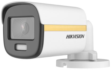 Hikvision DS-2CE10KF3T-E (2.8mm) 5 MP ColorVu THD WDR fix mini csőkamera, láthatófény, PoC