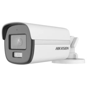   Hikvision DS-2CE12DF0T-LFS (2.8mm) 2 MP ColorVu fix THD csőkamera, IR/láthatófény, TVI/AHD/CVI/CVBS kimenet, beépített mikrofon