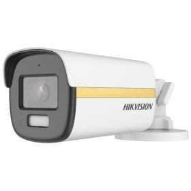   Hikvision DS-2CE12DF3T-FS (3.6mm) 2 MP ColorVu THD WDR fix csőkamera, fényriasztás, mikrofon