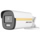 Hikvision DS-2CE12DF3T-FS (3.6mm) 2 MP ColorVu THD WDR fix csőkamera, fényriasztás, mikrofon