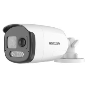   Hikvision DS-2CE12DF3T-PIRXOS (3.6mm) 2 MP ColorVu THD WDR fix csőkamera, villogó fény és hangriasztás, mikrofon, PIR