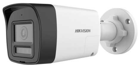 Hikvision DS-2CE16D0T-LXTS (2.8mm) 2 MP fix mini THD csőkamera, IR/láthatófény, kétirányú audio, hang és fényriasztás