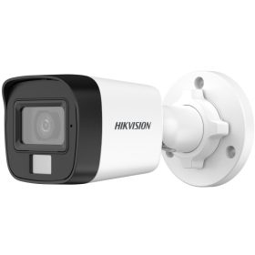  Hikvision DS-2CE16G0T-LFS (2.8mm) 3 MP fix mini THD csőkamera, IR/láthatófény, beépített mikrofon