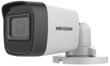 Hikvision DS-2CE16H0T-ITPFS (2.8mm) 5 MP THD fix EXIR csőkamera, TVI/AHD/CVI/CVBS kimenet, koax audio, mikrofon