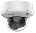   Hikvision DS-2CE5AH0T-VPIT3ZF (2.7-13.5) 5 MP THD vandálbiztos motoros zoom EXIR dómkamera; OSD menüvel; TVI/AHD/CVI/CVBS kimenet